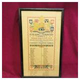 Knights Of Pythias CFF Names List (Antique)