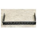 Antique Iron Fireplace Fender