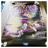 1993 Karl Malone NBA Poster
