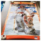 1989 Mike Vernon NHL Poster