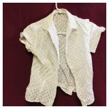 La Dear Brand Ladies Button-Up Shirt (Vintage)