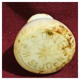 Antique WM. B. Daley St. John NB Bottle Stopper