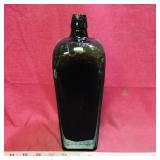 Antique Glass Gin Bottle (10 3/4' Tall)