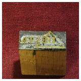 'Delta' Printers Block (Vintage) (Small)