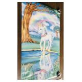1991 'Unicorn Reflection' Poster