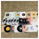 Lot Of 30 Assorted 45-RPM Records