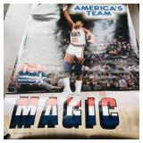 1992 Magic Johnson Team USA Poster