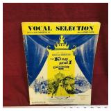 The King & I 1951 Sheet Music Booklet