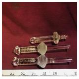 Lot Of 3 Glass Filter Rods (Vintage)