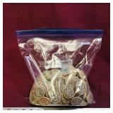 Large Bag Lot Of Vintage Wooden Nickels