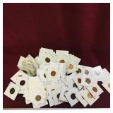 Large Lot Of 1950's Canada Pennies