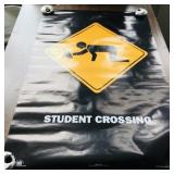 1993 'Student Crossing' Novelty Poster
