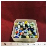 Lot Of Assorted Vintage Marbles