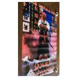 1987 Mike Singletary 'Samurai Linebacker' Poster