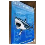 1988 Great White Shark Poster