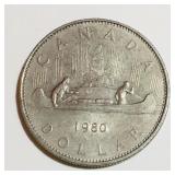 1980 Canada Dollar Coin