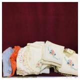Lot Of Assorted Vintage Linen