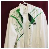 Adidas Brand Windbreaker Hoodie (Size XL)