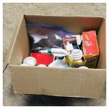Box Lot Of Household Cleaning Supplies