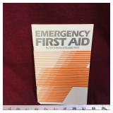 Emergency First Aid 1985 Booklet