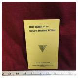 Brief History Of The Knights Of Pythias Booklet