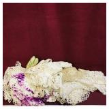 Lot Of Assorted Vintage Crochet Doilies