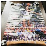 1992 Karl Malone NBA Poster