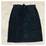 Antels Brand Ladies Suede Skirt (Vintage)