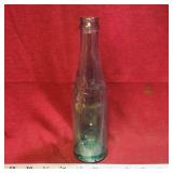 Antique Blue Ribbon Beverage Bottle (8 3/4' Tall)