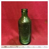 Embossed Mountain Dew Glass Beverage Bottle