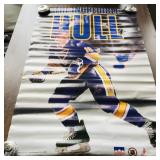1991 Brett Hull NHL Poster