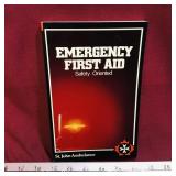 Emergency First Aid 1990 Book