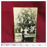 Antique Christmas Photo Print Postcard (Unused)
