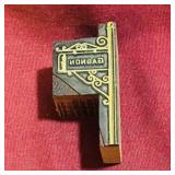'Gagnon' Printers Block (Vintage)