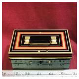 Small Metal Lockbox (Vintage)