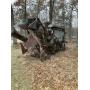 Vintage thrashing machine