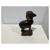 Vintage Big Horn Carved Mountain Ram