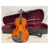 Violin w/Bow and Case, Possibly a Gibson - Strings