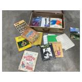 Old Bible, Sheet Music, Guitar Repair Manuals,
