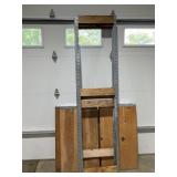 Shelving Metal/Wood - 3ï¿½x 8ï¿½ tall X 2ï¿½deep, Twelve