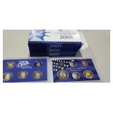 3 - 2005 US Proof Sets