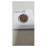 1909-VDB Wheat Cent