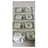 4- 1957 Silver Certificates