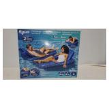 Aqua Pool Lounger and Tanner - 2 Pack