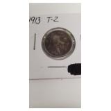 1913 Type 2 Buffalo Nickel
