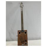Homemade 3 String Electric Guitar
