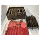 Vintage Tools, Files, Hand Brace Drill Bits,