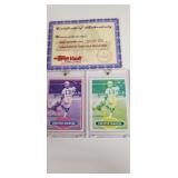 2 Chester Marcol Topps Vault Proofs