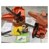 Two Stihl 015 L 14" Chain Saws w/Cases, One Runs,