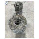 Full and Partial Roll of Barbed Wire